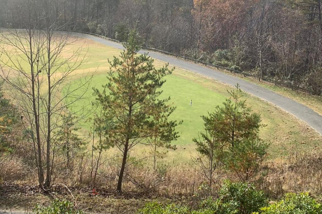 Condo With Stunning Mountain And 6Th Green Views Near Harrahs Cherokee Bryson City Whittier Kültér fotó
